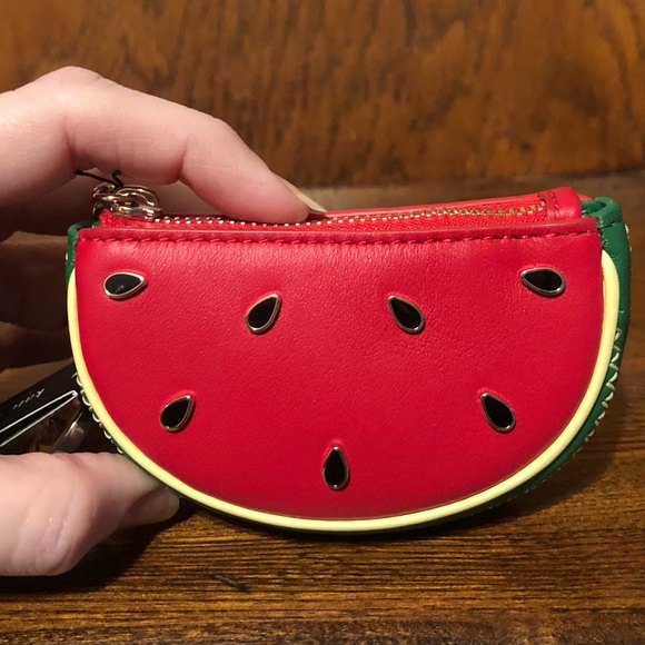 NWT-Kate Spade-SET-Staci Watermelon🍉Party Wallet & Watermelon🍉Coin Purse-$328: - Picture 12 of 16